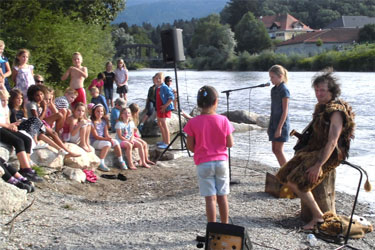 Flusskonzert an der Tiroler Ache