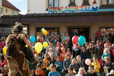Purzmurzel feiert Geburtstag Stadtfest in Penzberg